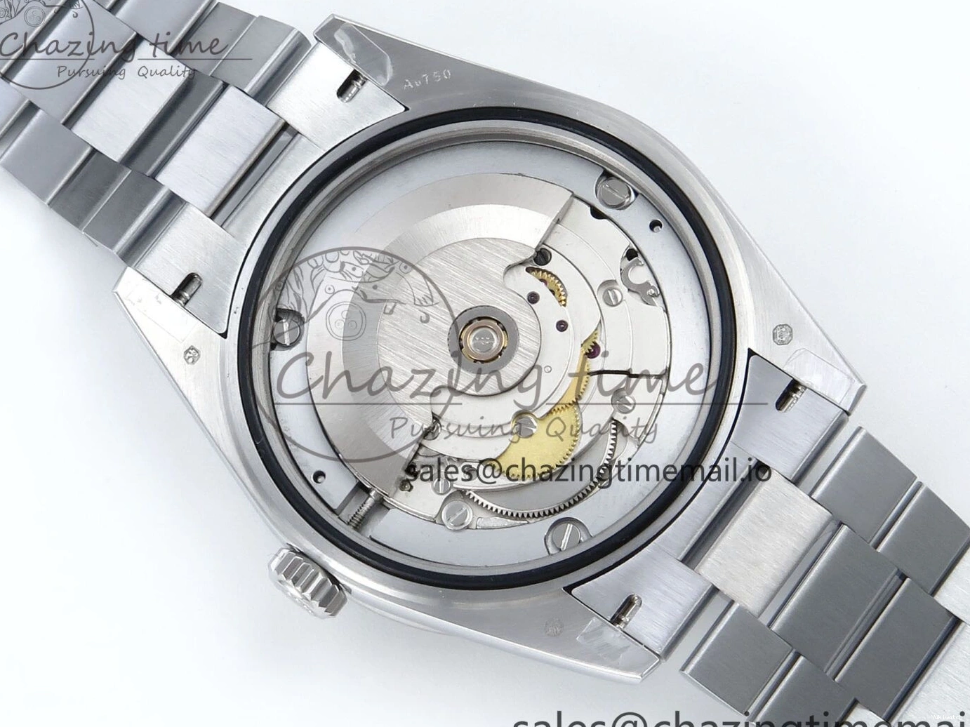 40 Blue Bezel Best 1:1 (Gain Weight) Diamonds Edition SS A2836 Crystal V5 DayDate Dial President Bracelet QF on 0310